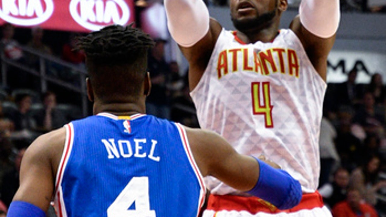 Millsap, Howard help Hawks pull away from 76ers 110-93 (Jan 21, 2017)